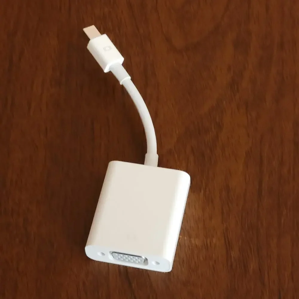 APPLE A1307 Mini Display Port Mini DP to VGA Cable Adapter Used